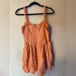 Arizona Jean Co. Ruched Floral Romper